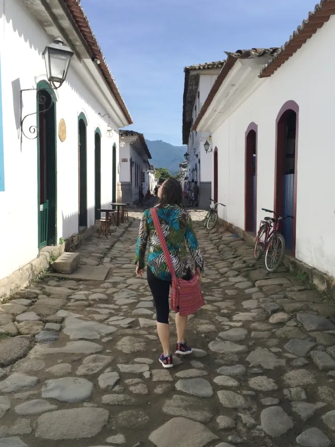 Exploring the beauty of cobblestone Paraty in Brazil