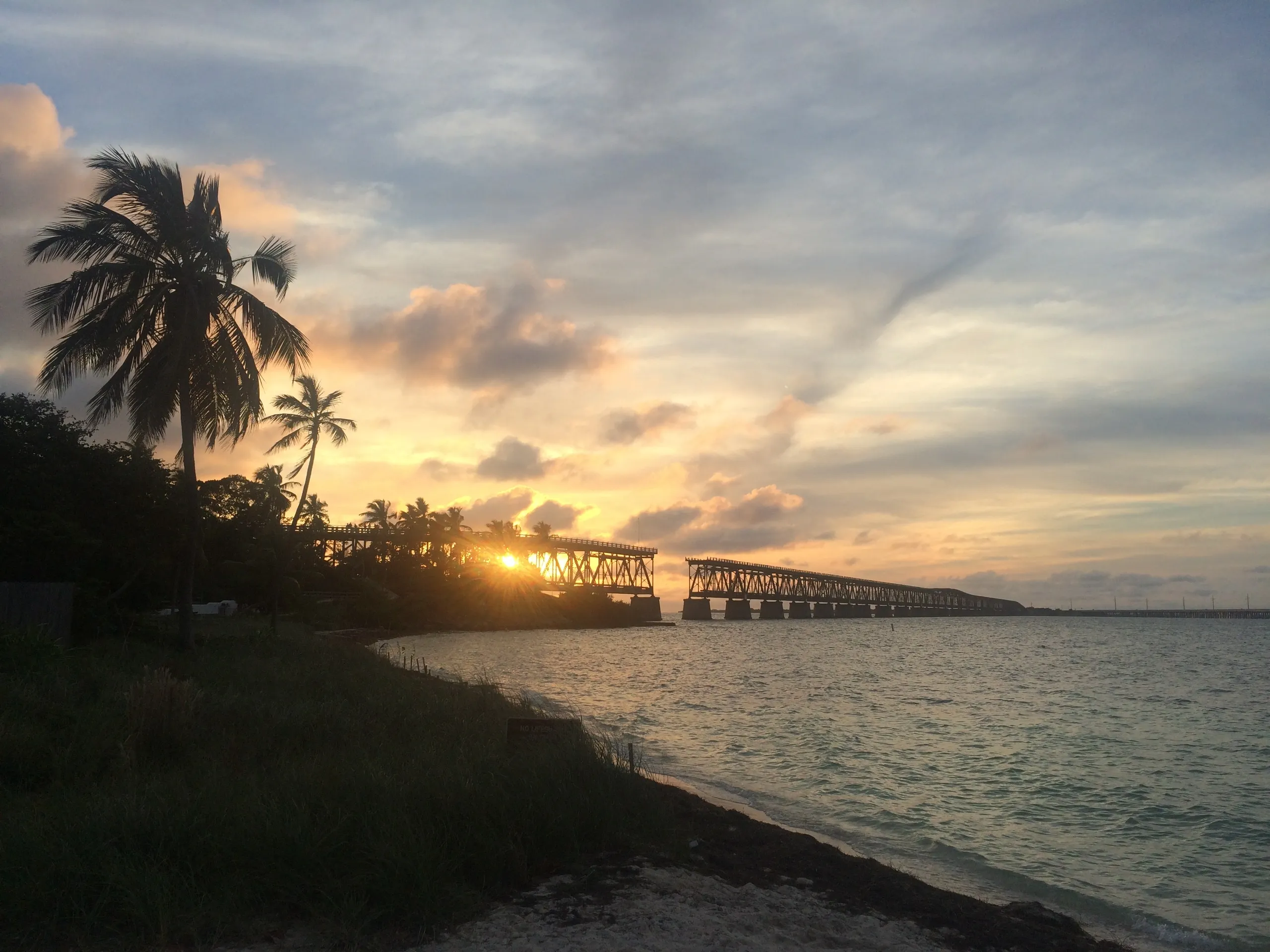 Sunset in Key West, Florida.